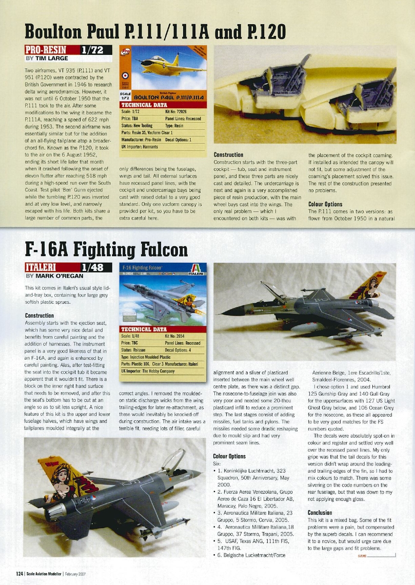 Scale Aviation Modeller International 2007-02